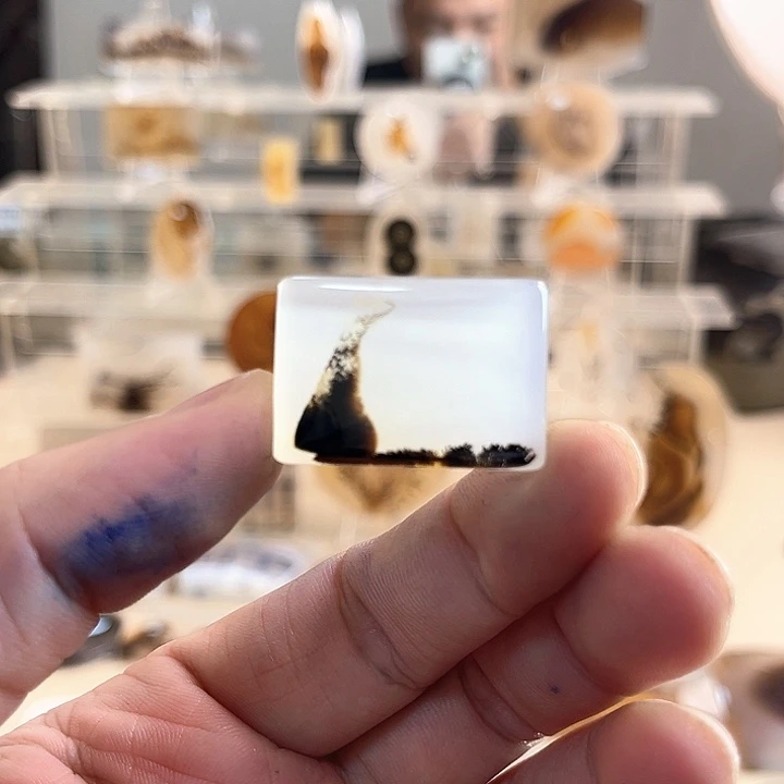 玛瑙/玉髓未镶嵌吊坠(不含链)