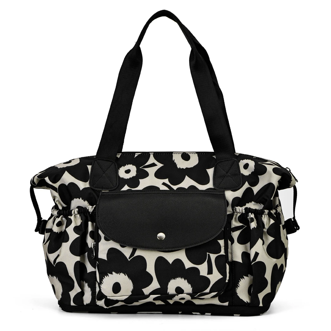 大容量单肩包短途出差旅行包时尚多功能手提包百搭简约托特包