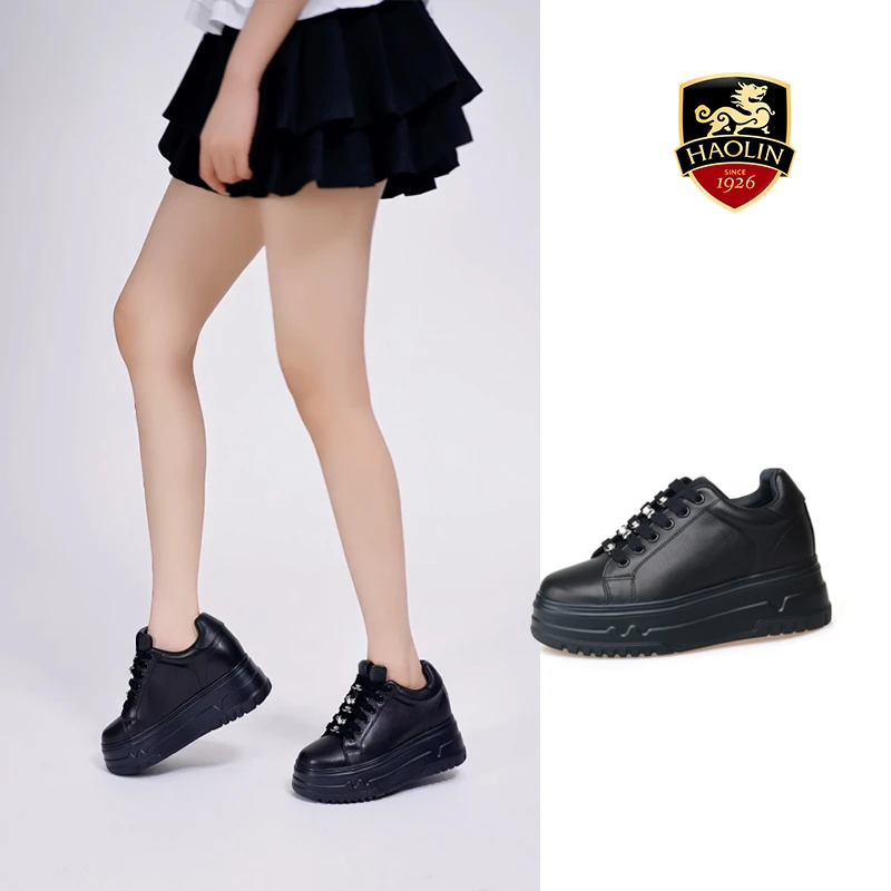 豪麟名鞋迪嘉女鞋时尚休闲鞋牛皮革DJJGA52WX001