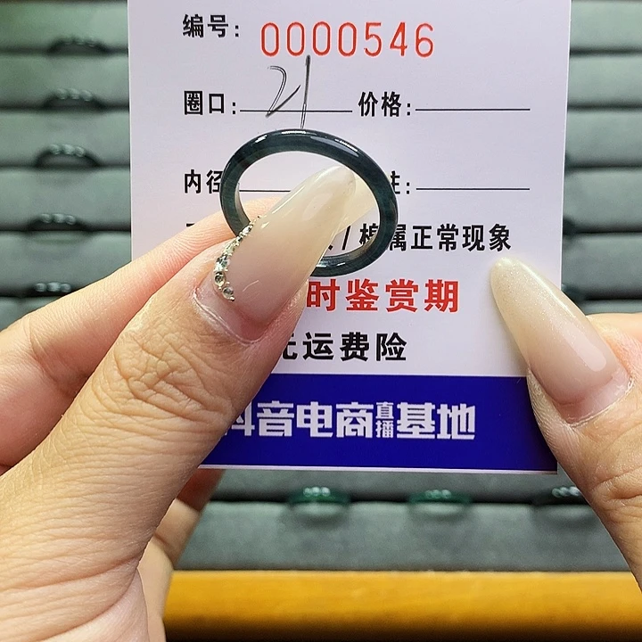 翡翠戒圈未镶嵌     546
