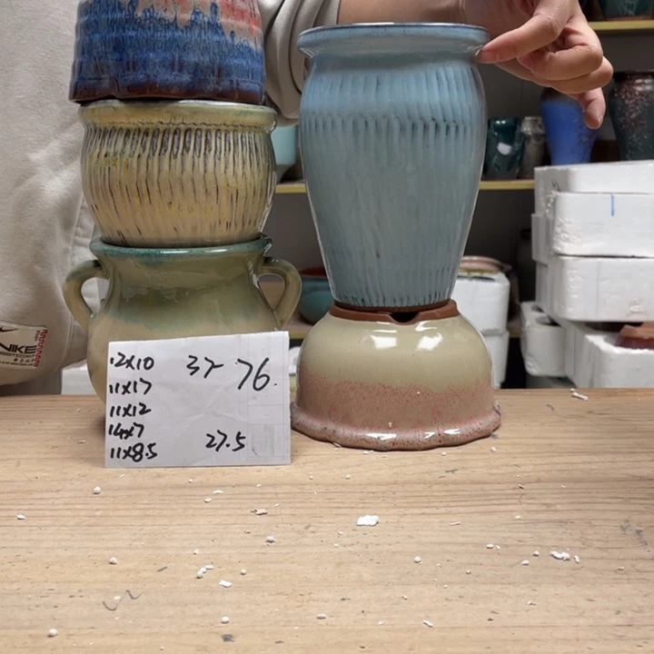 紫砂花盆多肉花盆微瑕76