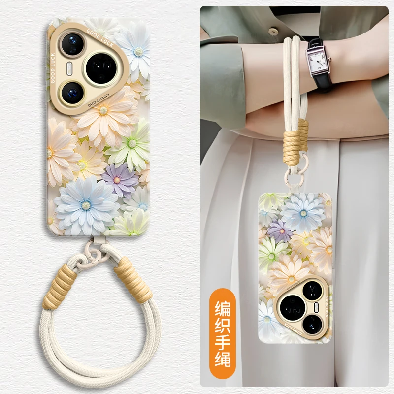 适用华为pura70pro+超薄磨砂手机壳p80全包网红防摔ultra夏天潮牌