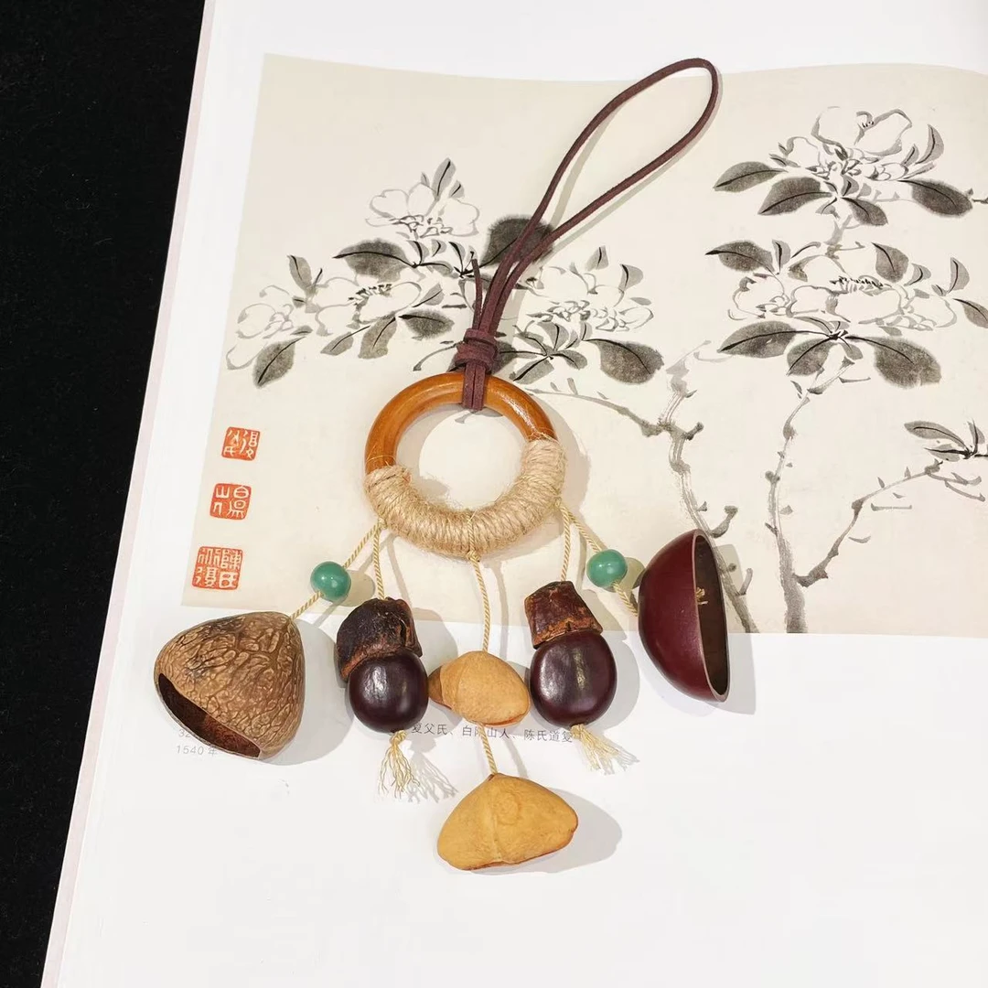 【云上雅岚】心愿风铃丨C35369-种子挂件-多样性发一件