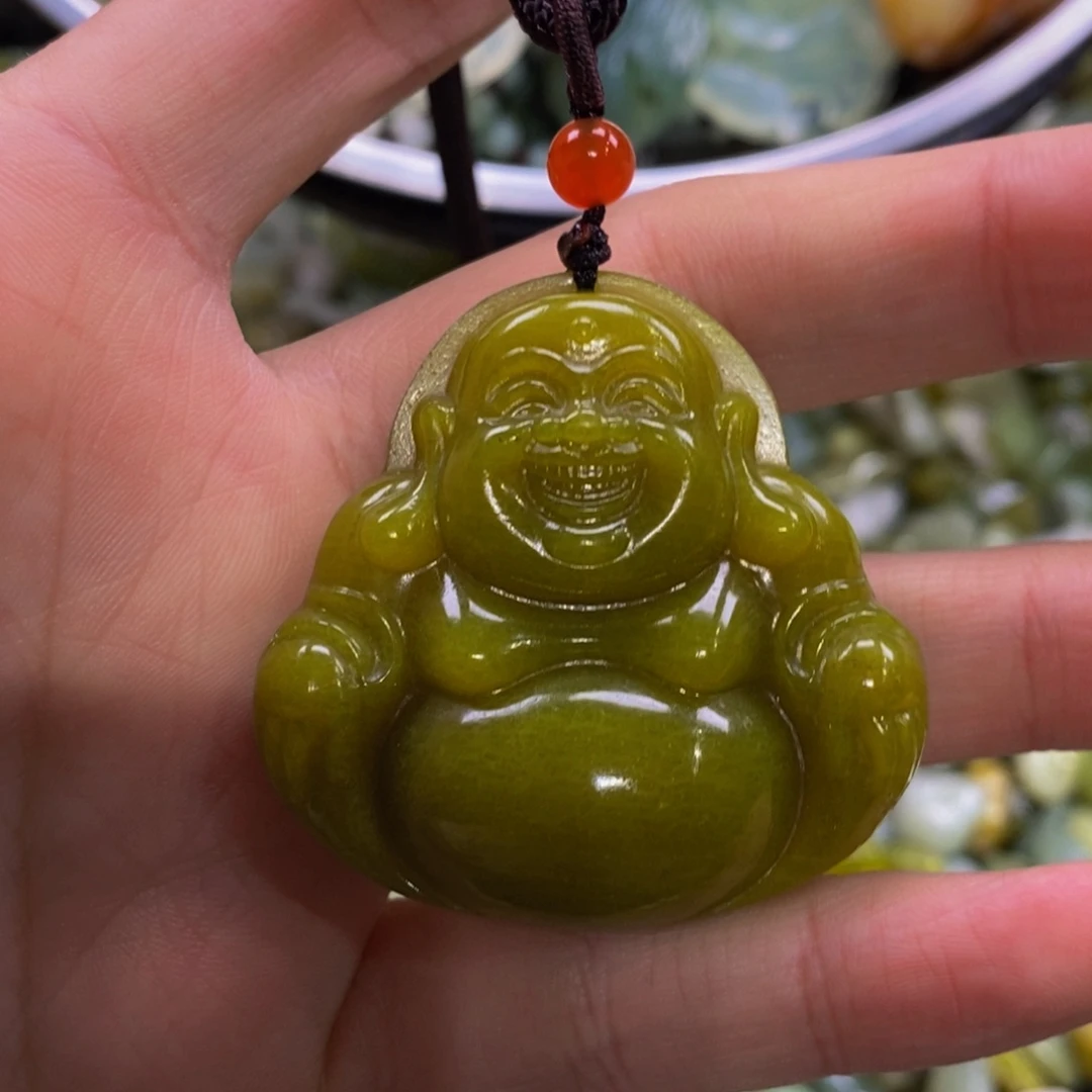 蛇纹石玉吊坠未镶嵌