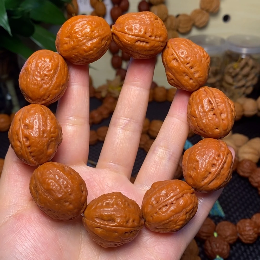 文玩核桃手串胖枣手串