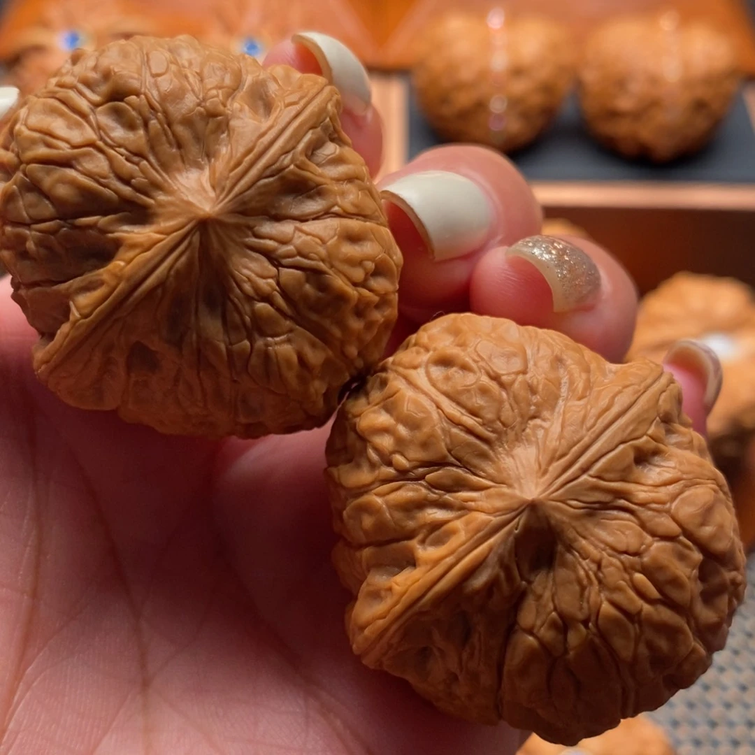 文玩核桃把件39尺南瓜吨