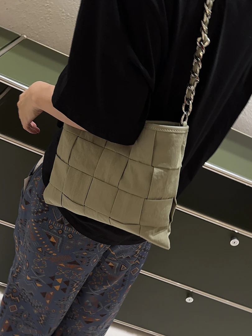 野时光-低调织光 复古编织肩包托特包