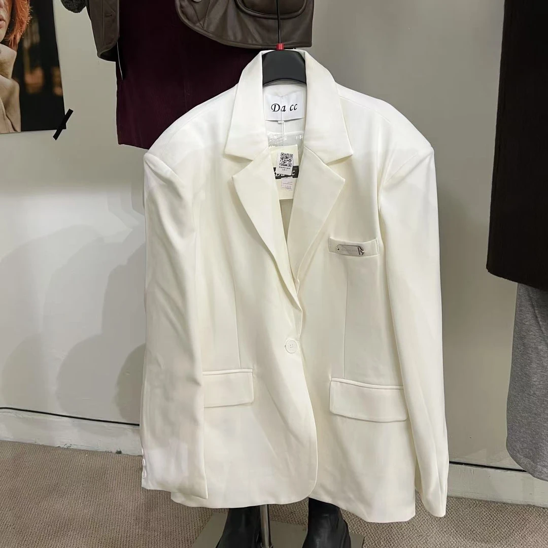 【ARONG阿荣家】西装外套10828-白色-F