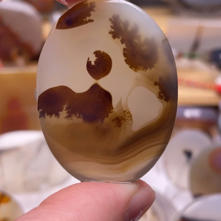 玛瑙/玉髓未镶嵌吊坠(不含链)