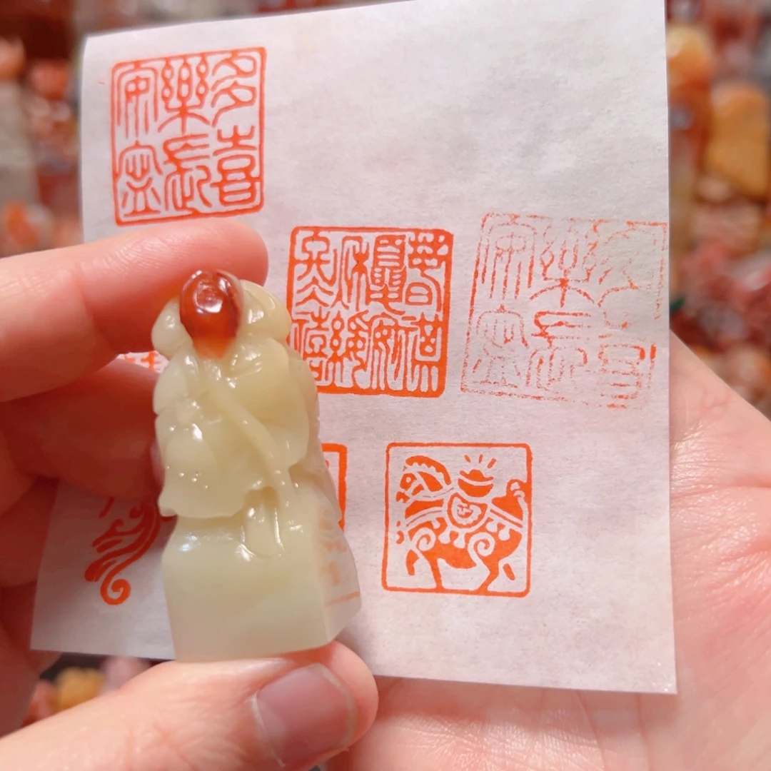 器皿大糖手工篆刻包手工刻字