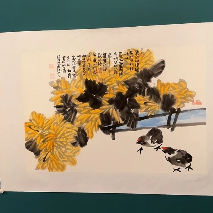 国画邹老师作品画作