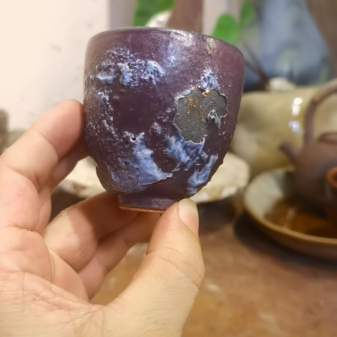 盘手工高温原矿窑变不退不换