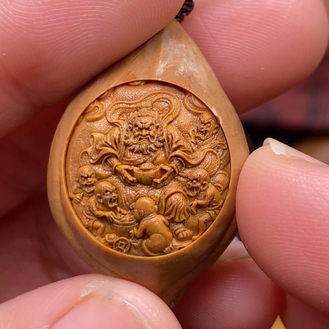 吊坠橄榄核橄榄核雕刻手串