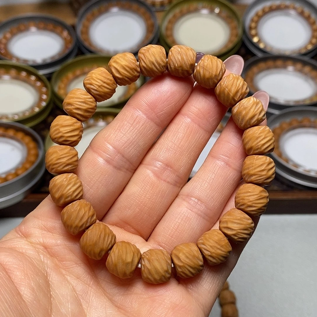 猴头核桃手串304号11左右云锦全品