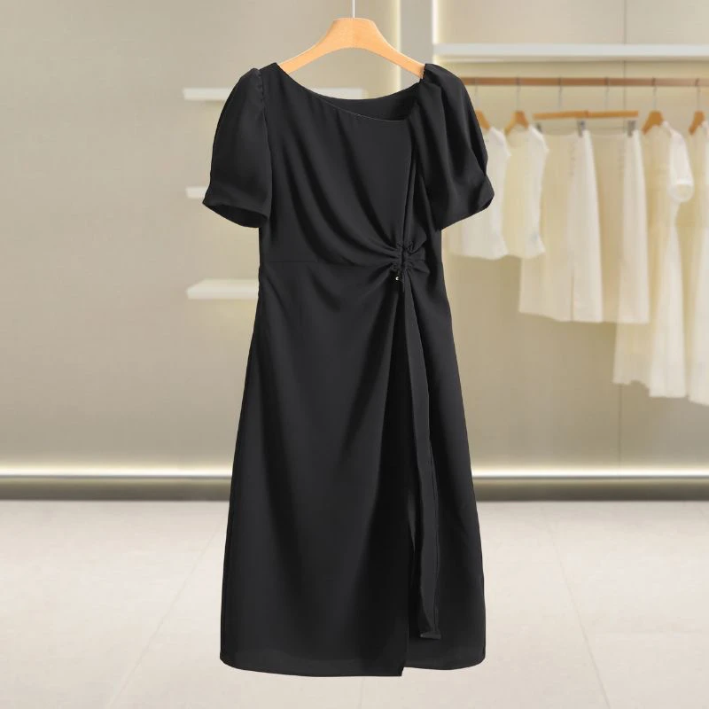 女秋季印花A字裙学院风B类连衣裙女宽松背带裙童装