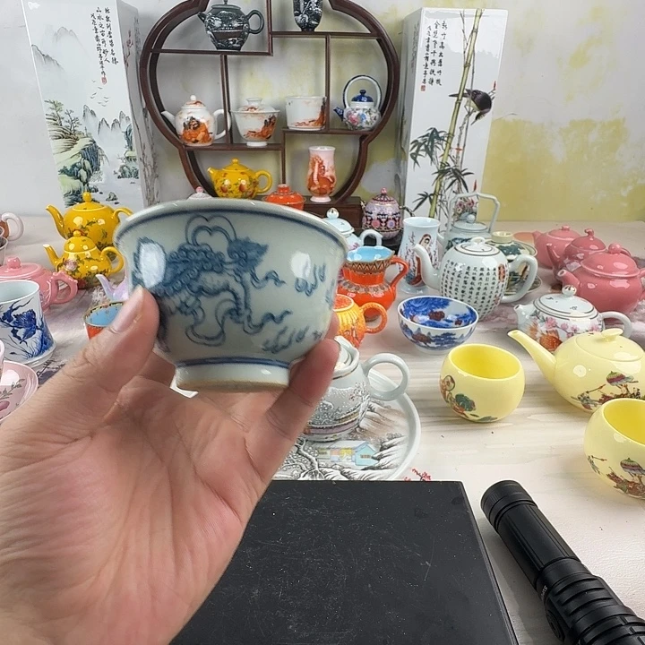 摆件景德镇陶瓷老瓷32