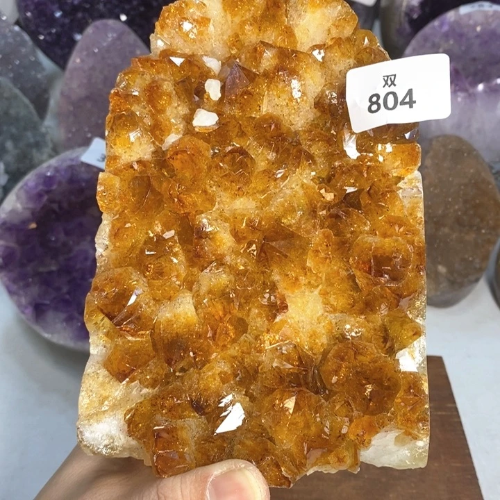 水晶大型摆件（非配饰）未镶嵌方解石