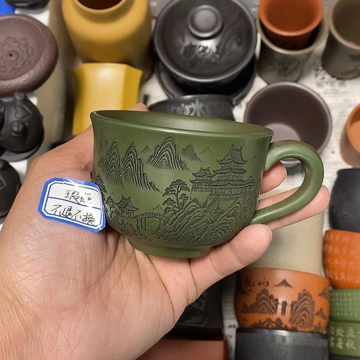 紫砂茶杯瑕疵不退不换