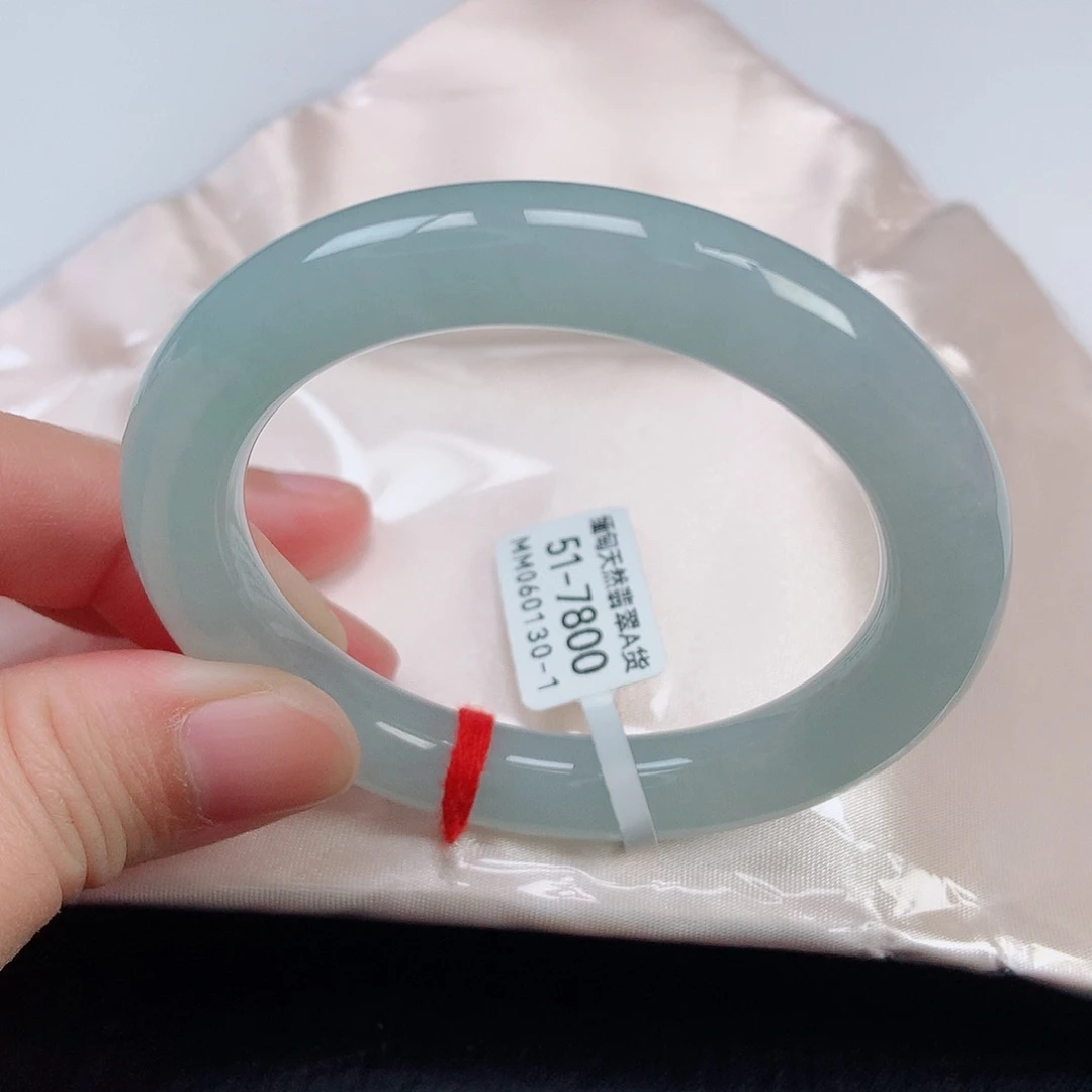 未镶嵌手镯翡翠51圆条