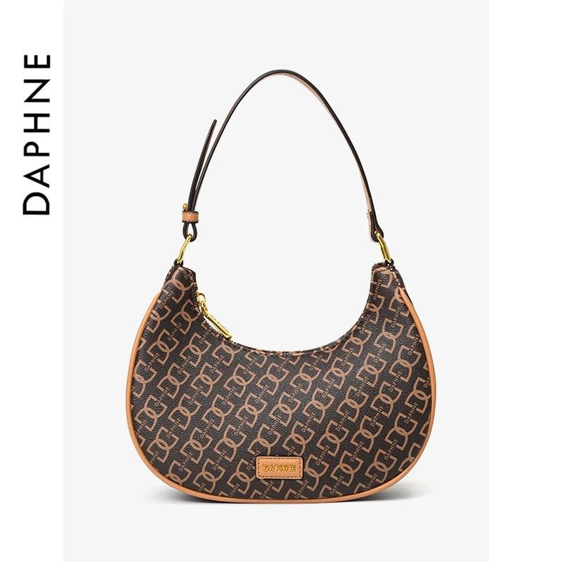【达芙妮Daphne】时尚单肩包精致通勤女包斜挎包10340