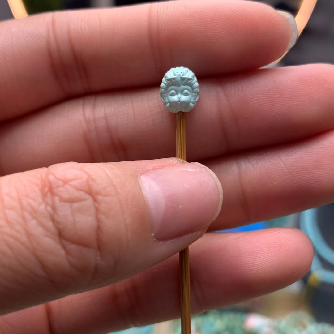 绿松石挂件未镶嵌