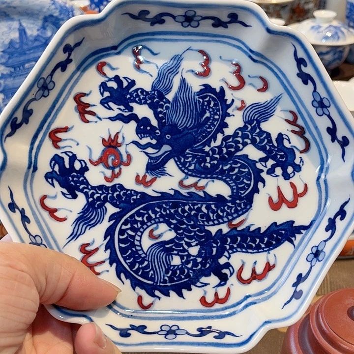 龙微瑕壶茶六方……..