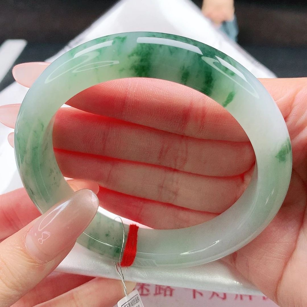 未镶嵌手镯翡翠60圈