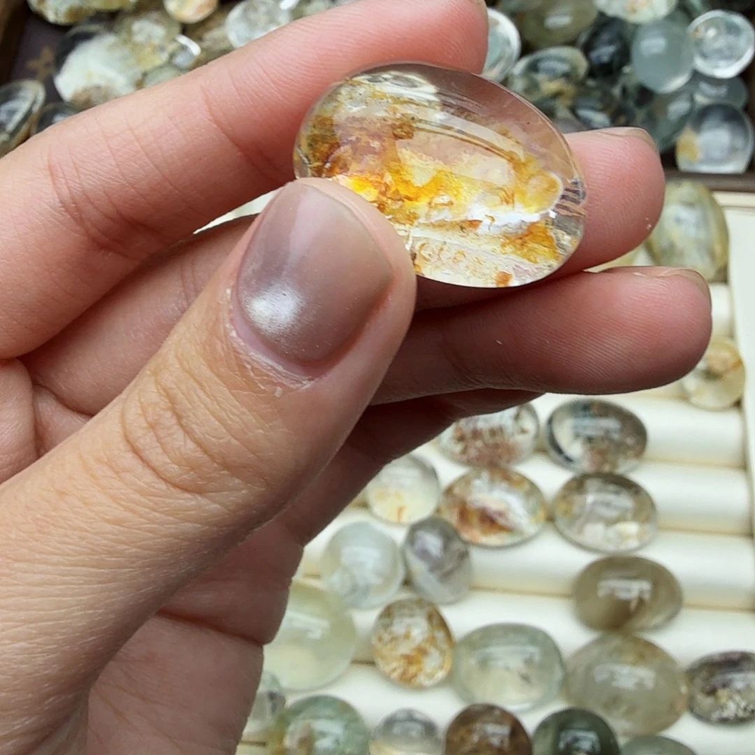 八***财未镶嵌水晶珠宝半成品