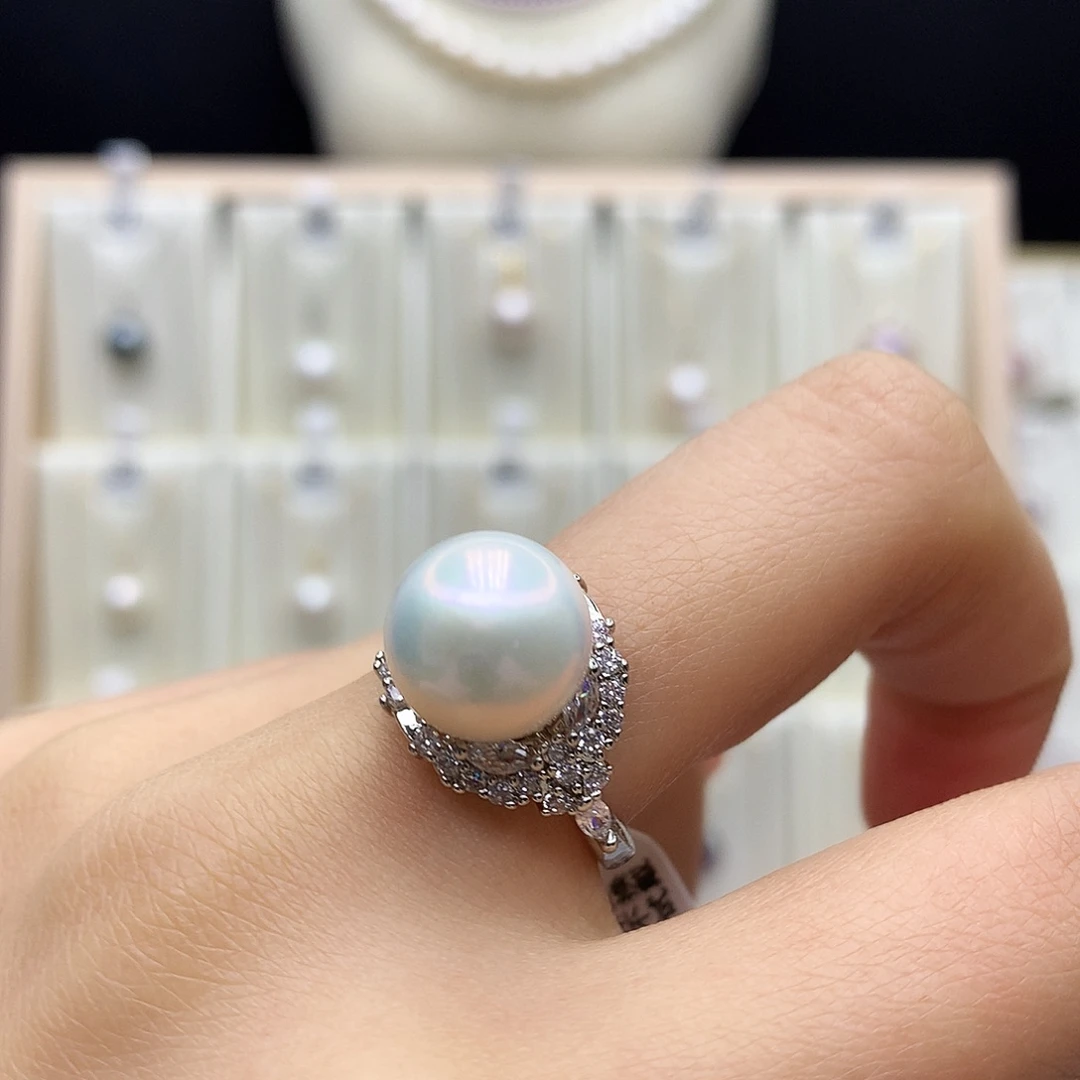 颈饰合金淡水珍珠