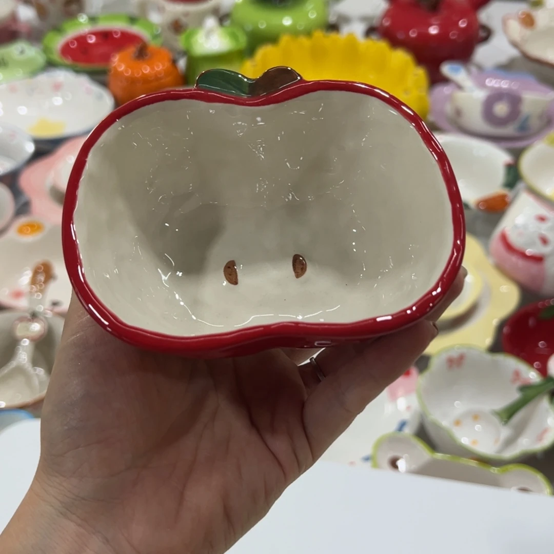 摆件正品陶瓷釉下彩正品