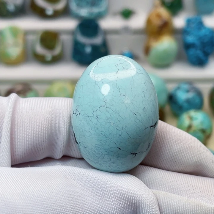 绿松石未镶嵌颈饰