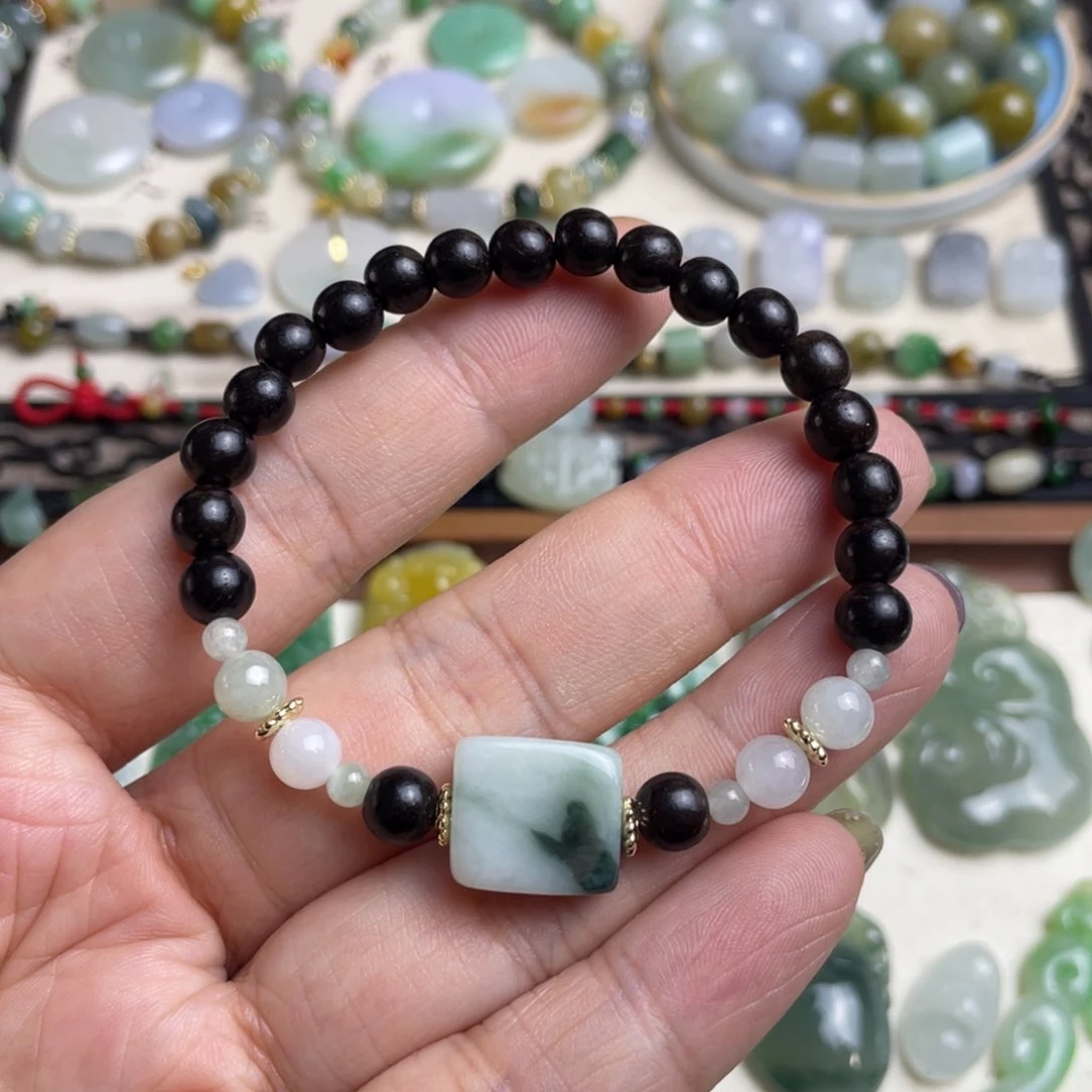 翡翠手链未镶嵌特价手链