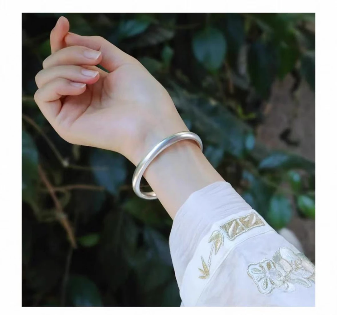 YZ056光面素圈手串  无礼盒