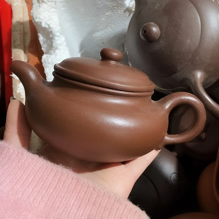 全手工制作宜兴紫砂茶壶