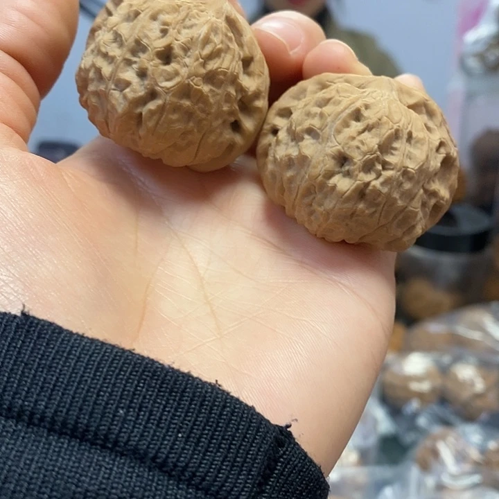 文玩核桃把件43南瓜墩