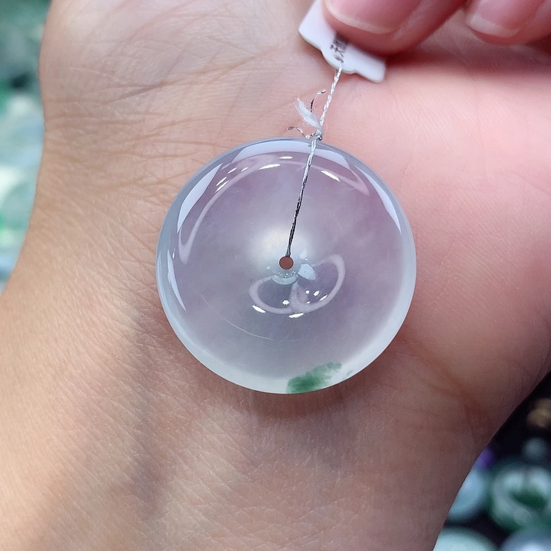 颈饰未镶嵌翡翠编号98尺寸24/5.7