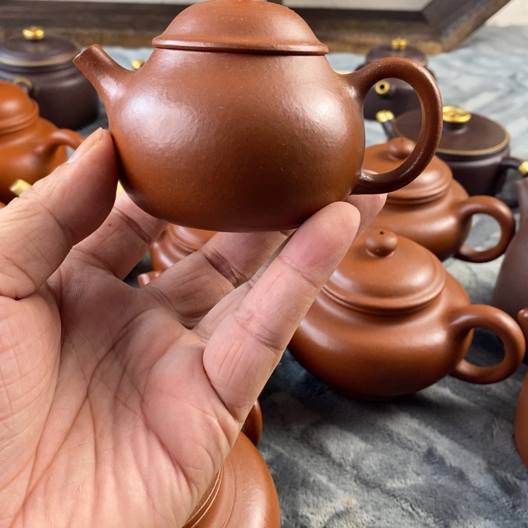四***糖茶壶紫砂宜兴紫砂壶qq补差价