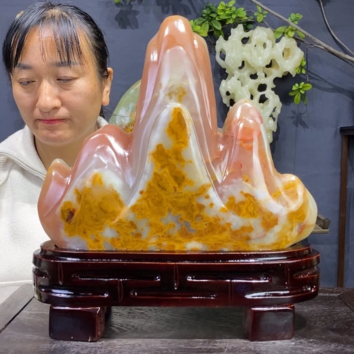石材精品古青石摆件