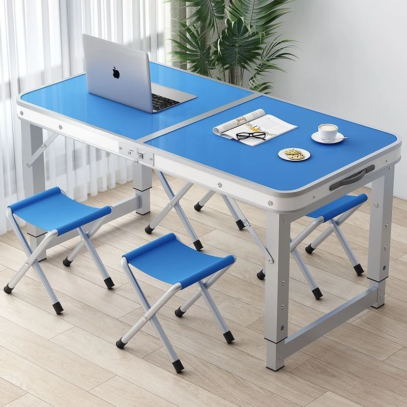 新款折叠桌可升降摆地摊桌桌椅全套户外折叠式露营餐桌铝合金耐用