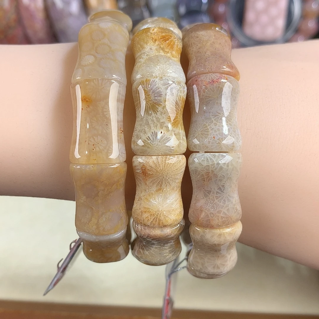 硅化珊瑚（珊瑚玉）未镶嵌吊坠(赠链)10号福利200漏128