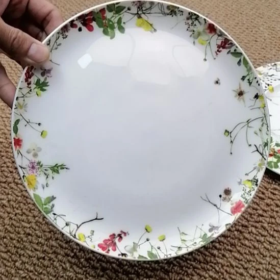 45%以上骨粉骨瓷21厘米月光盘