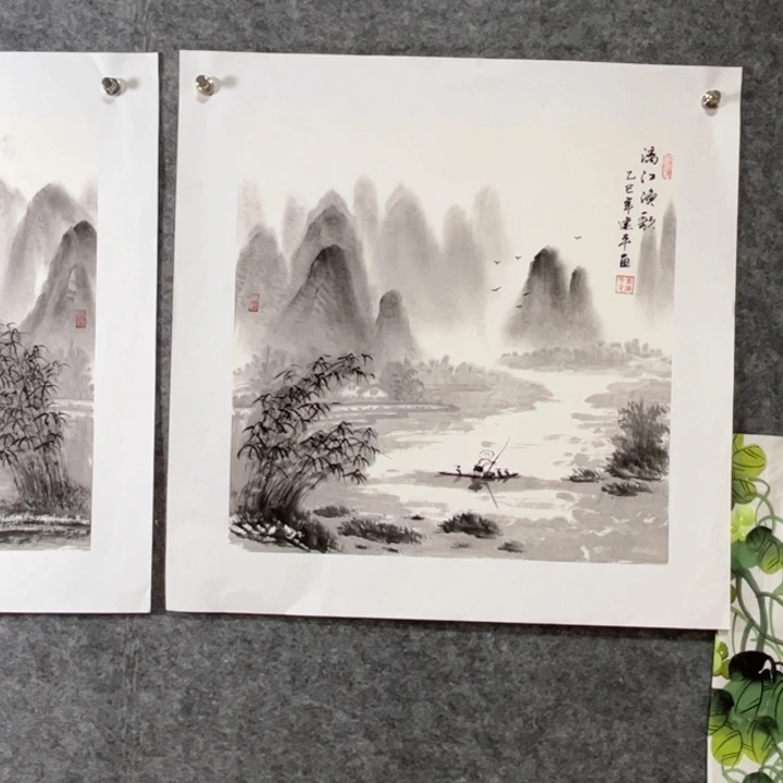 国画精品手绘国画作品