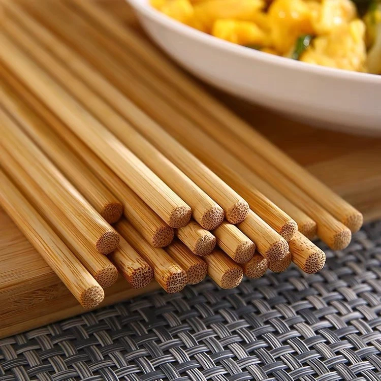 天然竹筷子27cm无漆无蜡防霉中式家庭筷子家用筷子纯色环保加长