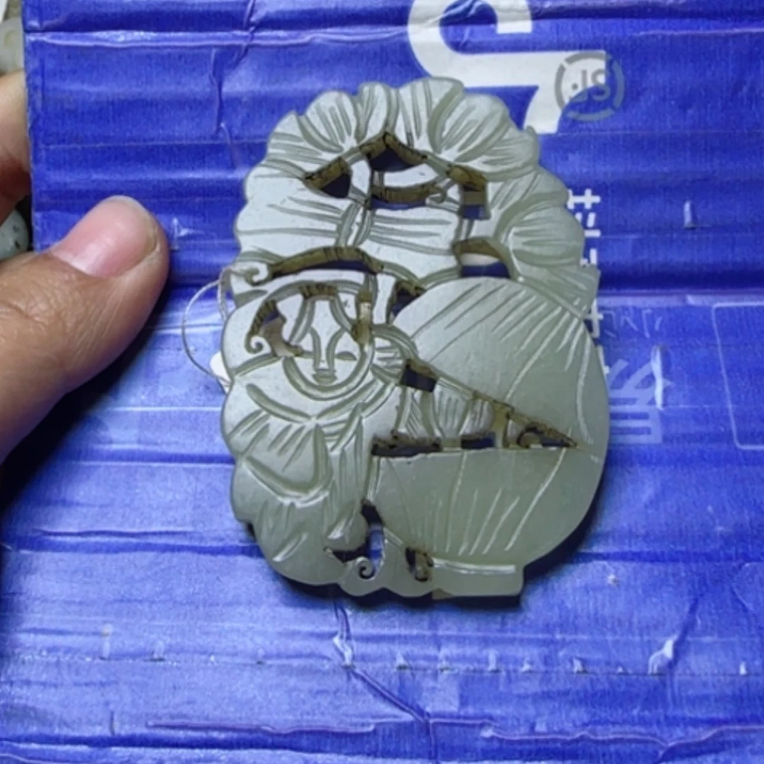 【闪购商品】和田玉挂件未镶嵌a****j