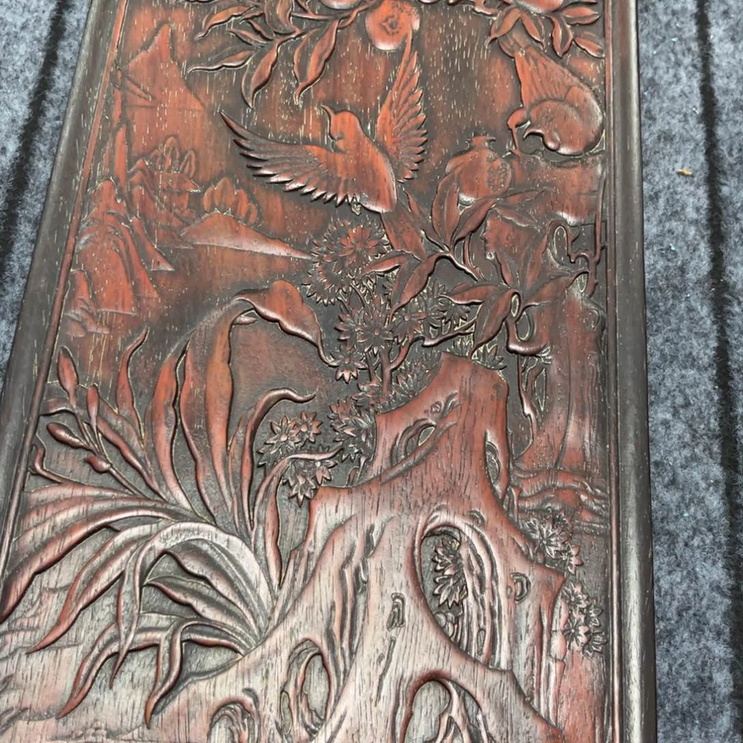 木非洲紫檀木雕牌匾挂匾