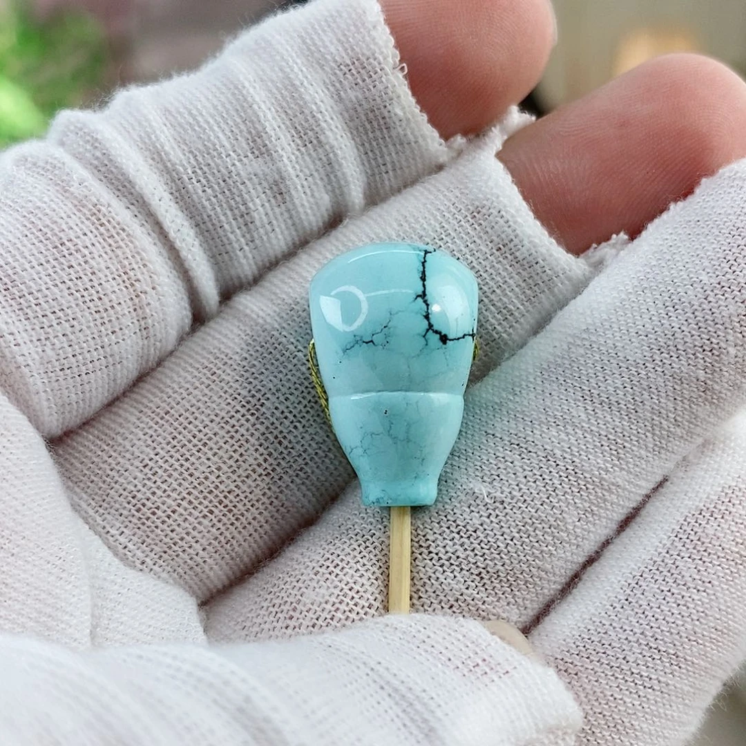 绿松石珠宝奇石未镶嵌