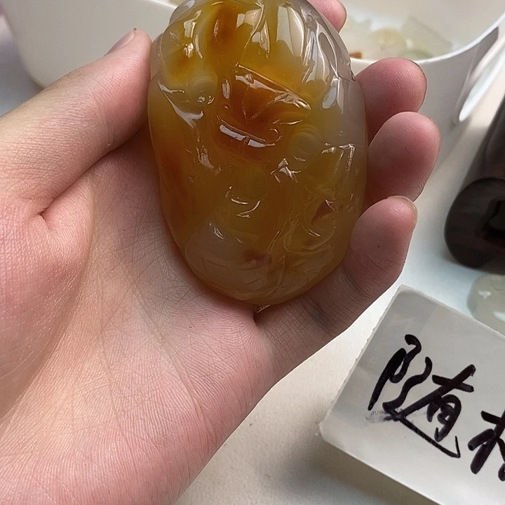 玛瑙/玉髓未镶嵌颈饰玛瑙