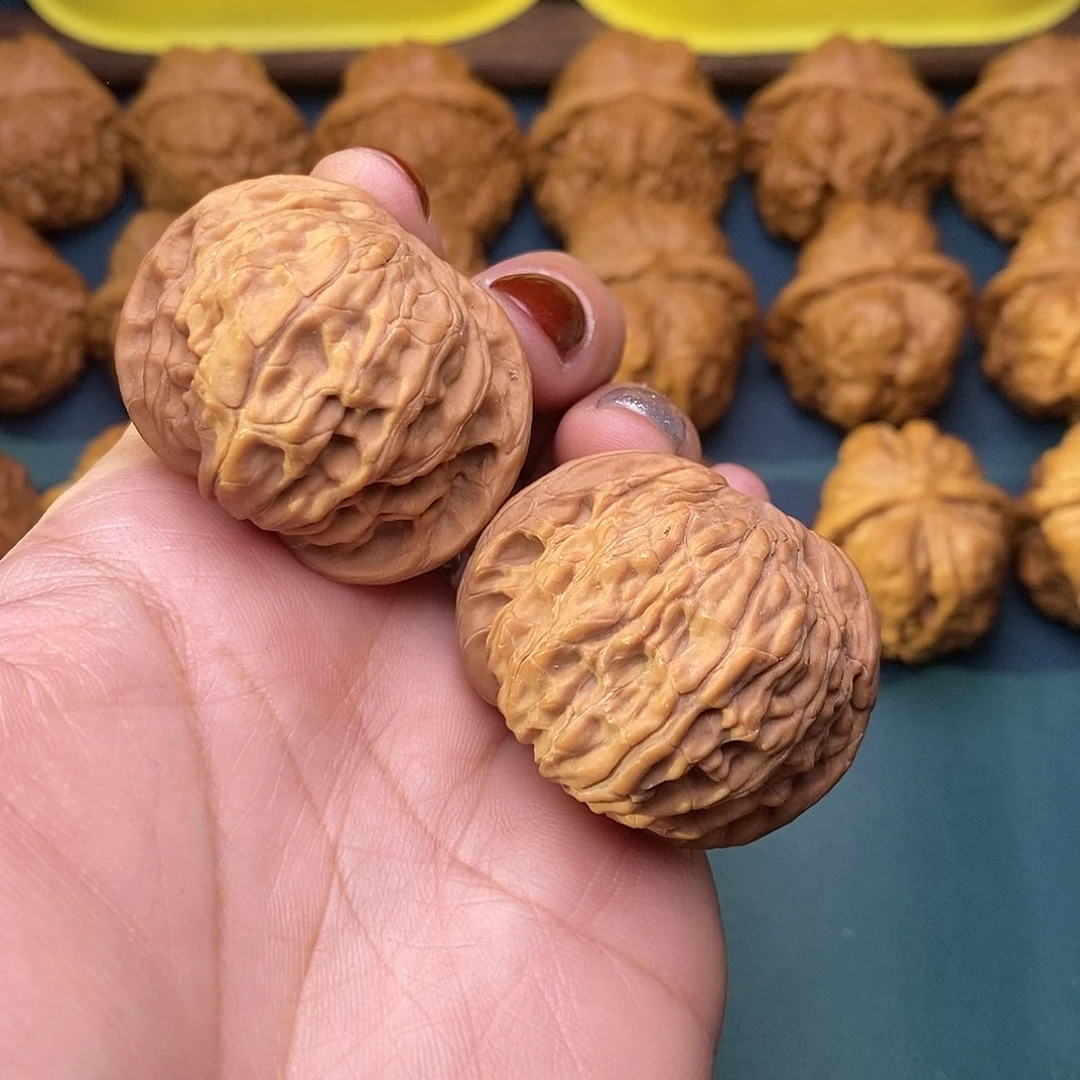 文玩核桃吊坠42全品磨盘