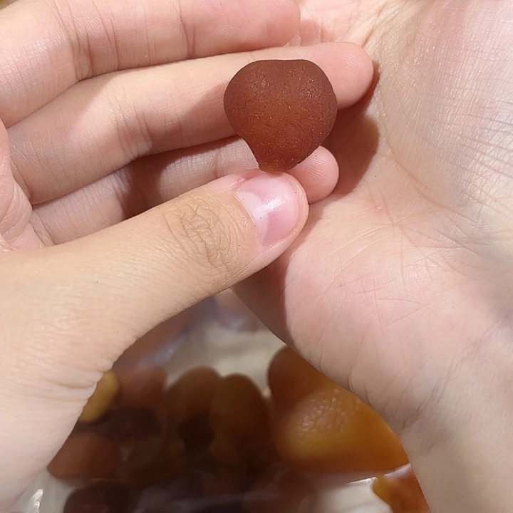 琥珀未镶嵌颈饰蜜蜡海漂单颗