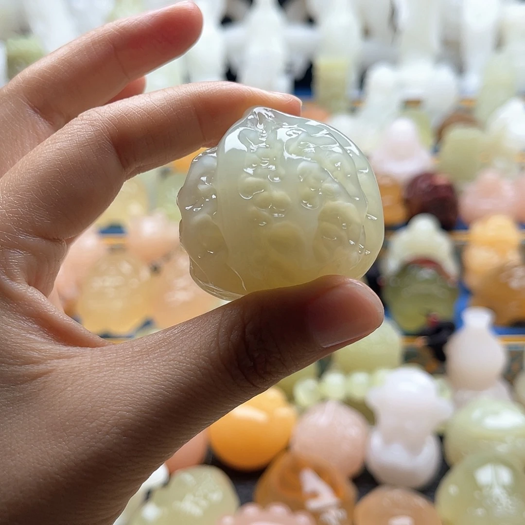 橙***爱新疆昆仑山脉山料